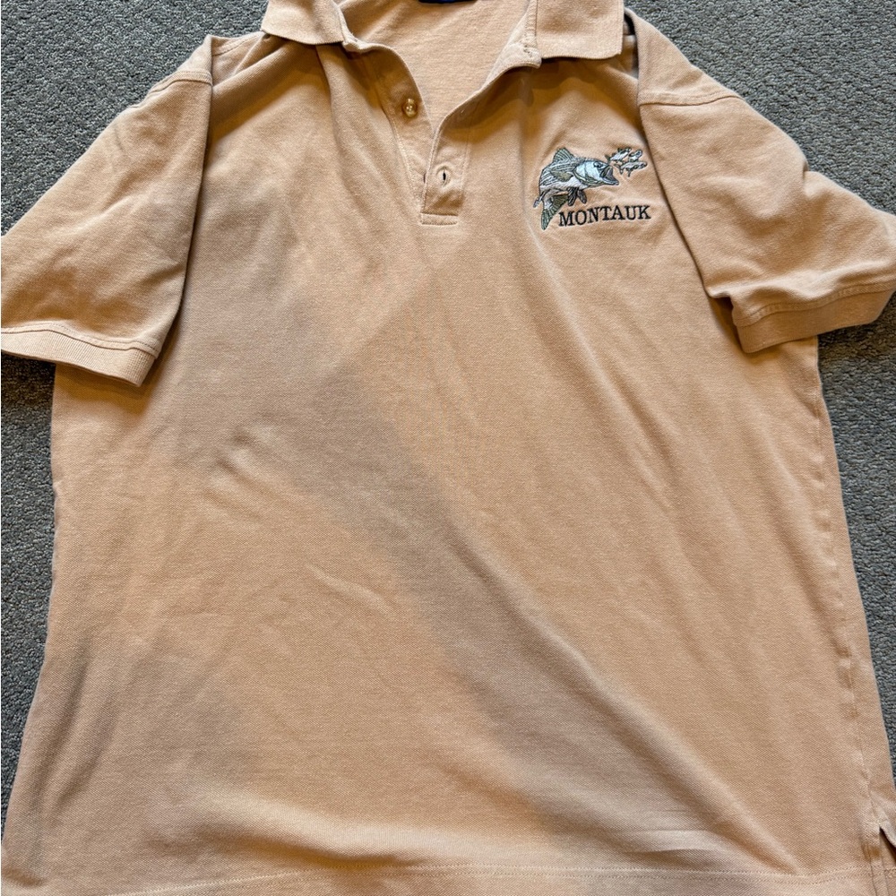 Montauk Tan Polo Shirt